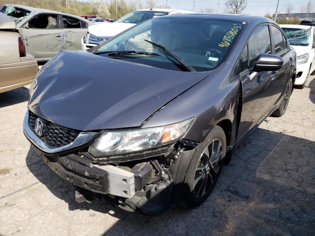 Photo 1 from auction – 2014 HONDA CIVIC EX with VIN 2HGFB2F83EH559978