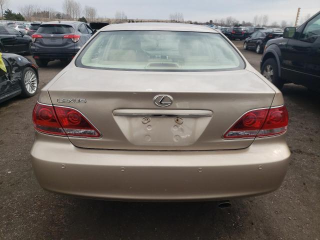 Photo 6 from auction – 2005 LEXUS ES 330 with VIN JTHBA30G055100869