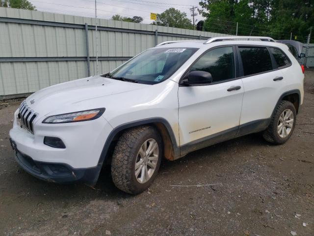 JEEP CHEROKEE S 2015 with VIN 1C4PJLAB9FW616623 - Photo from auction