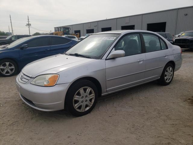 HONDA CIVIC EX 2003 with VIN 1HGES26733L003480 - Photo from auction