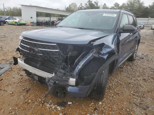 FORD EXPLORER X 2021 with VIN 1FMSK7DH3MGB22856 - Photo from auction