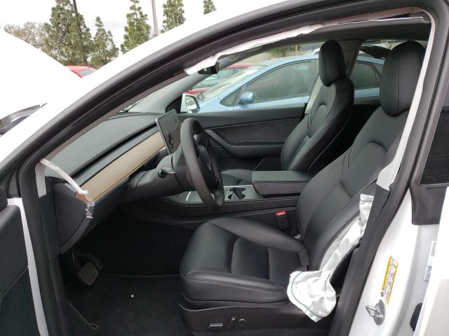 Photo 7 from auction – 2021 TESLA MODEL Y with VIN 5YJYGAEE0MF250953