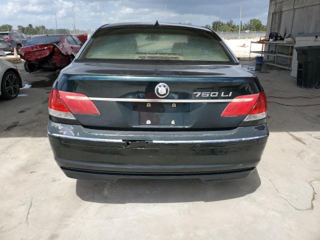 Photo 6 from auction – 2006 BMW 750 LI with VIN WBAHN83566DT33781