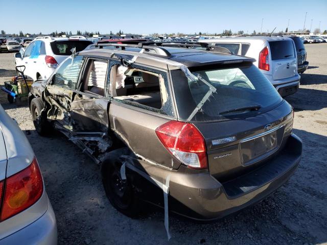 Photo 2 from auction – 2009 SUBARU OUTBACK with VIN 4S4BP60C597317497