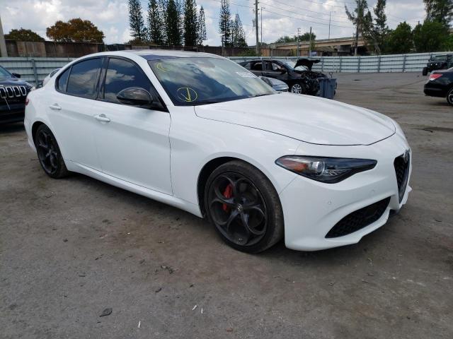 Photo 4 from auction – 2019 ALFA ROMEO GIULIA TI with VIN ZARFAMBN4K7621653