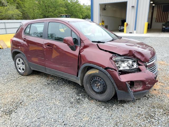 Photo 4 from auction – 2016 CHEVROLET TRAX LS with VIN 3GNCJKSB3GL149074
