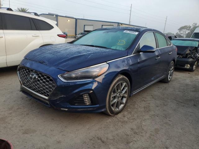 HYUNDAI SONATA LIM 2019 with VIN 5NPE34AB4KH790560 - Photo from auction