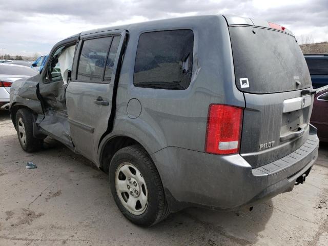 Photo 2 from auction – 2012 HONDA PILOT LX with VIN 5FNYF4H23CB055501