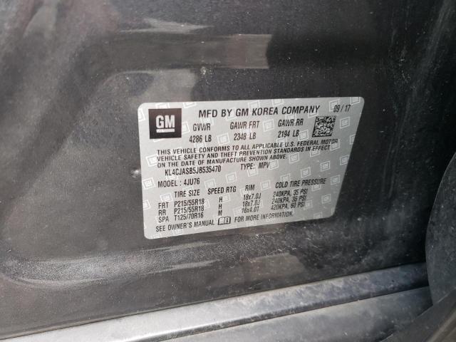 Photo 14 from auction – 2018 BUICK ENCORE PRE with VIN KL4CJASB5JB535470