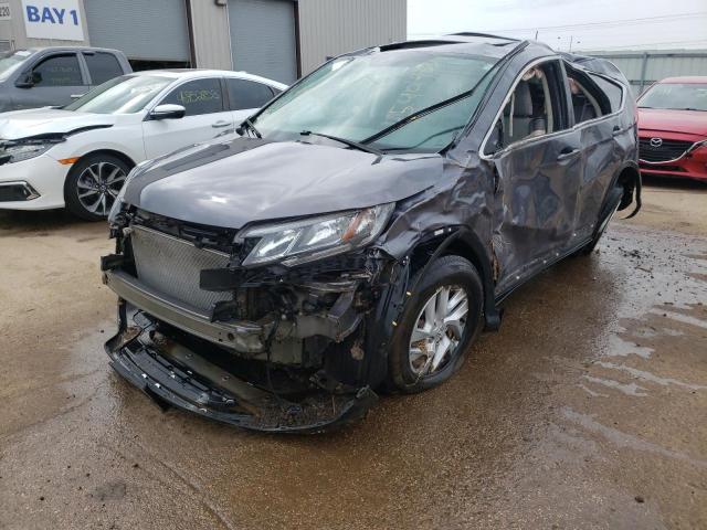 HONDA CR-V EX 2015 with VIN 5J6RM4H55FL101166 - Photo from auction