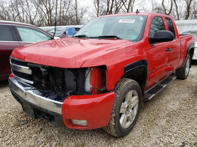 CHEVROLET SILVERADO 2008 with VIN 1GCEK19058Z247207 - Photo from auction