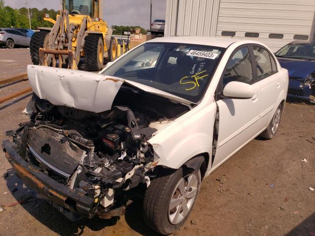 KIA RIO BASE 2011 with VIN KNADH4A32B6940999 - Photo from auction