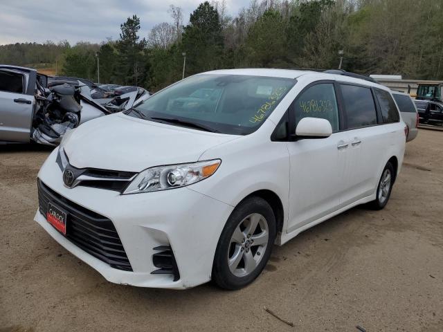 TOYOTA SIENNA LE 2020 with VIN 5TDKZ3DC6LS021571 - Photo from auction