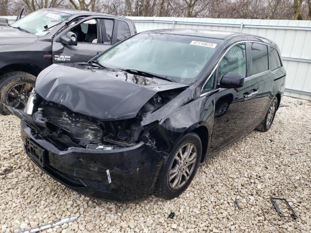 HONDA ODYSSEY EX 2011 with VIN 5FNRL5H44BB021988 - Photo from auction