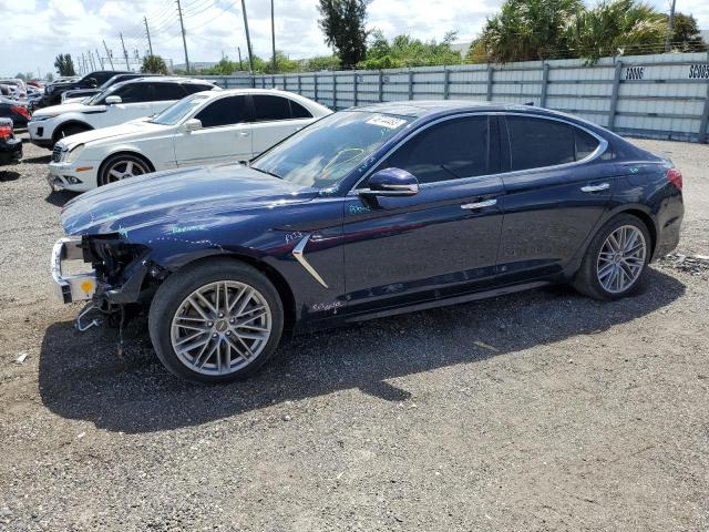 GENESIS G70 ELITE 2020 with VIN KMTG34LA6LU053382 - Photo from auction
