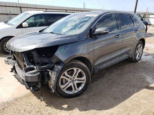 FORD EDGE TITAN 2017 with VIN 2FMPK3K93HBB11850 - Photo from auction