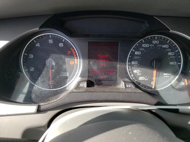 Photo 9 from auction – 2012 AUDI A4 PREMIUM with VIN WAUFFAFL0CN016543