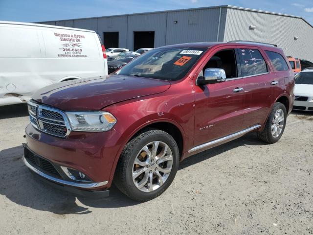 DODGE DURANGO CI 2016 with VIN 1C4RDJEG8GC437664 - Photo from auction