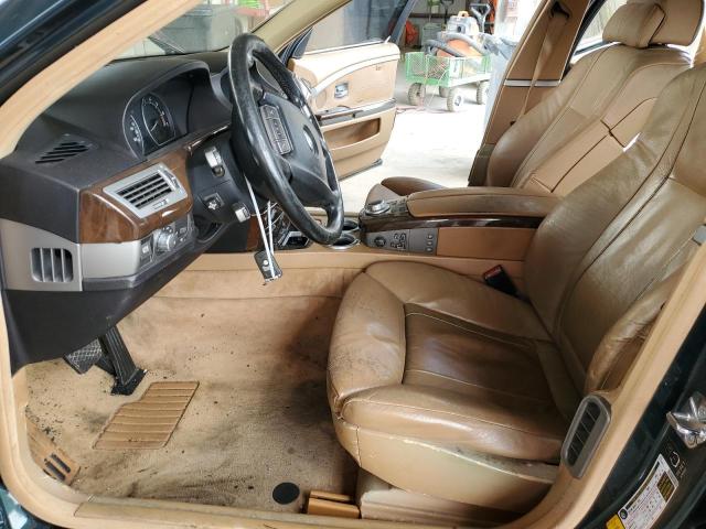 Photo 7 from auction – 2006 BMW 750 LI with VIN WBAHN83566DT33781