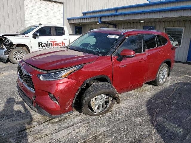 TOYOTA HIGHLANDER 2021 with VIN 5TDYARAH8MS011078 - Photo from auction