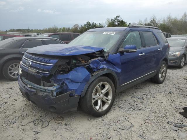 FORD EXPLORER L 2014 with VIN 1FM5K7F82EGB49235 - Photo from auction