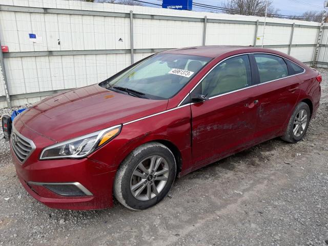 HYUNDAI SONATA SE 2016 with VIN 5NPE24AF3GH424442 - Photo from auction