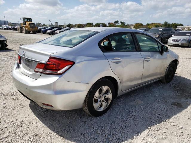 Photo 3 from auction – 2013 HONDA CIVIC LX with VIN 19XFB2F53DE027225