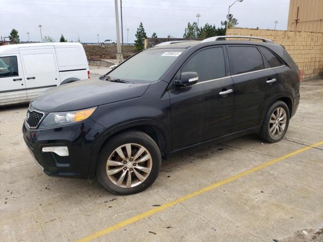 KIA SORENTO SX 2013 with VIN 5XYKW4A20DG358682 - Photo from auction