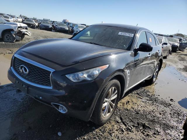 INFINITI QX70 2017 with VIN JN8CS1MU4HM142869 - Photo from auction