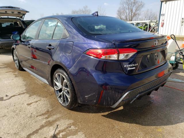 Photo 2 from auction – 2021 TOYOTA COROLLA SE with VIN 5YFP4MCE3MP060819