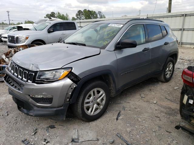JEEP COMPASS SP 2020 with VIN 3C4NJCABXLT241947 - Photo from auction