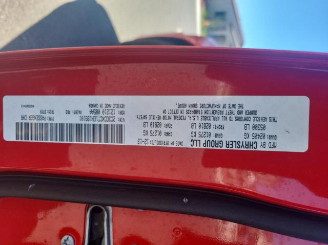 Photo 10 from auction – 2014 DODGE CHARGER R/ with VIN 2C3CDXCT1EH199101