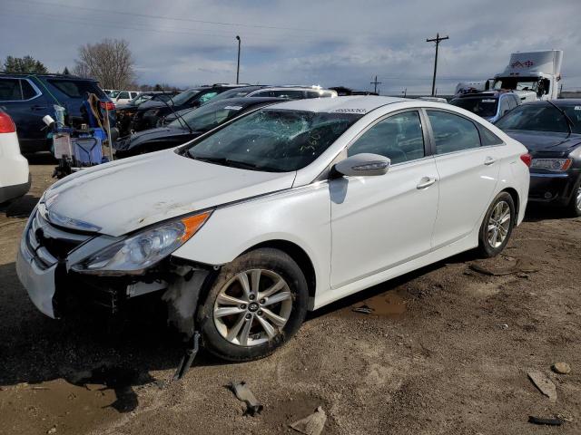 HYUNDAI SONATA GLS 2014 with VIN 5NPEB4AC2EH816119 - Photo from auction