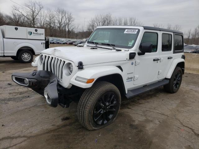 JEEP WRANGLER U 2021 with VIN 1C4JJXP62MW799464 - Photo from auction