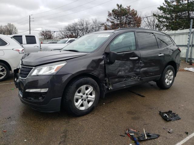 CHEVROLET TRAVERSE L 2017 with VIN 1GNKRFED9HJ166320 - Photo from auction
