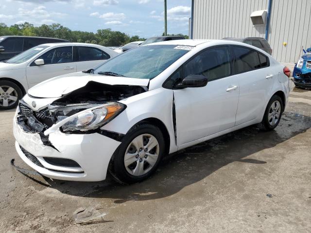 KIA FORTE LX 2014 with VIN KNAFK4A68E5061408 - Photo from auction