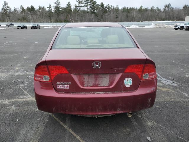 Photo 6 from auction – 2008 HONDA CIVIC LX with VIN 2HGFA16568H532636
