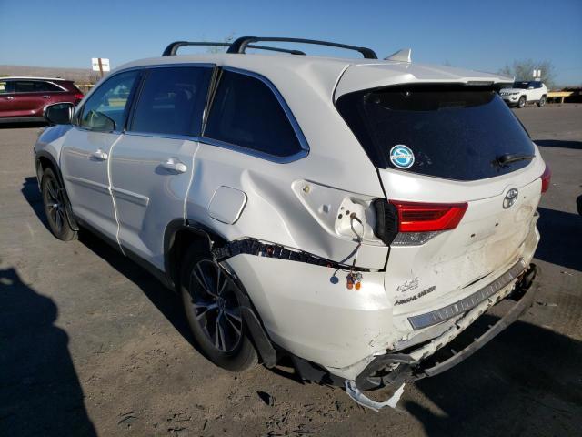 Photo 2 from auction – 2019 TOYOTA HIGHLANDER with VIN 5TDBZRFH1KS988910