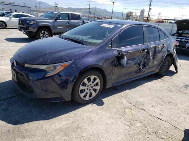TOYOTA COROLLA LE 2021 with VIN JTDEPMAE9MJ136923 - Photo from auction