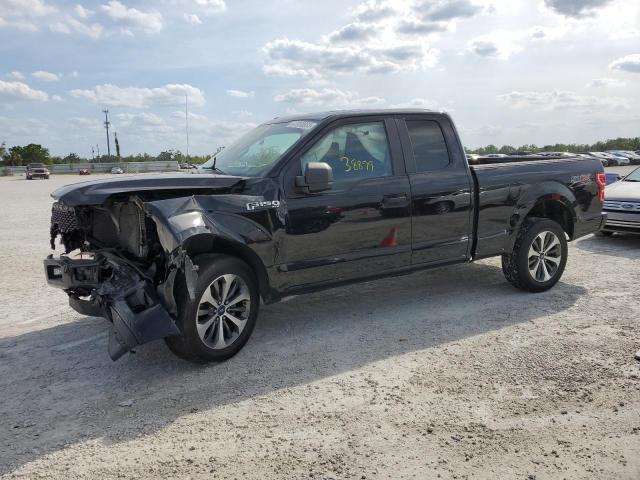 FORD F150 SUPER 2019 with VIN 1FTEX1EP2KKC57603 - Photo from auction