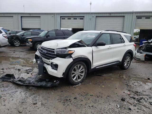 FORD EXPLORER X 2020 with VIN 1FMSK7DH8LGB60517 - Photo from auction