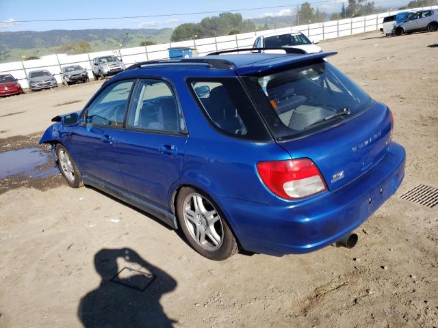 Photo 2 from auction – 2002 SUBARU IMPREZA WR with VIN JF1GG29652H830514