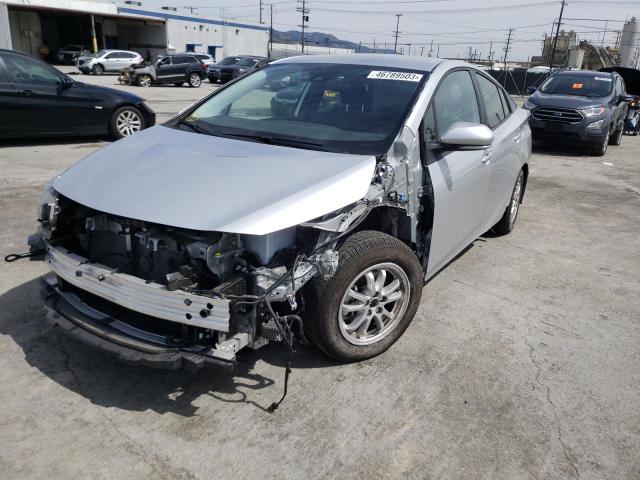 TOYOTA PRIUS PRIM 2021 with VIN JTDKAMFP7M3172578 - Photo from auction