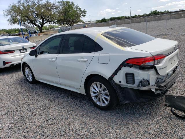 Photo 2 from auction – 2021 TOYOTA COROLLA LE with VIN 5YFVPMAE7MP219651