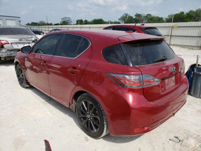 Photo 2 from auction – 2012 LEXUS CT 200 with VIN JTHKD5BH3C2080625