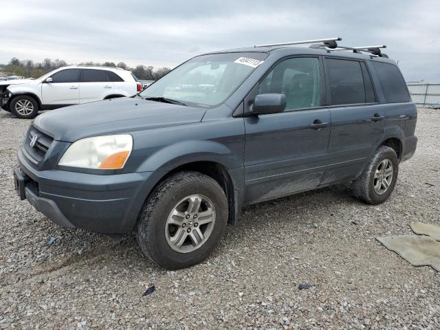 HONDA PILOT EXL 2005 with VIN 5FNYF185X5B054857 - Photo from auction