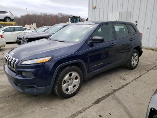 JEEP CHEROKEE 2016 with VIN 1C4PJLAB5GW140971 - Photo from auction