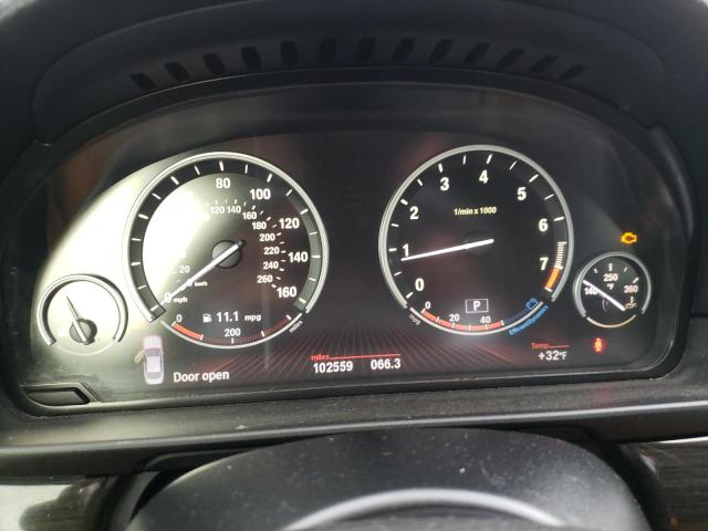 Photo 9 from auction – 2013 BMW 550 XI with VIN WBAFU9C5XDDY70635