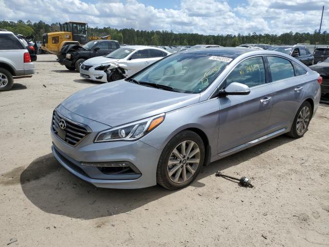 HYUNDAI SONATA SPO 2016 with VIN 5NPE34AF6GH389926 - Photo from auction