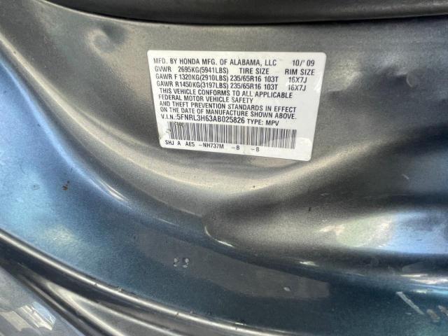 Photo 10 from auction – 2010 HONDA ODYSSEY EX with VIN 5FNRL3H63AB025826